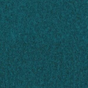 Close-up of teal textured fabric background.